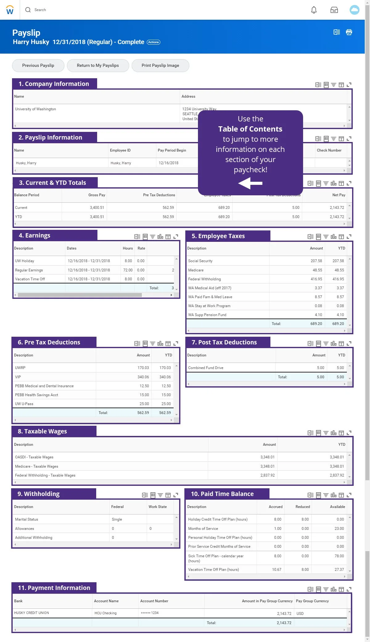 Payslip